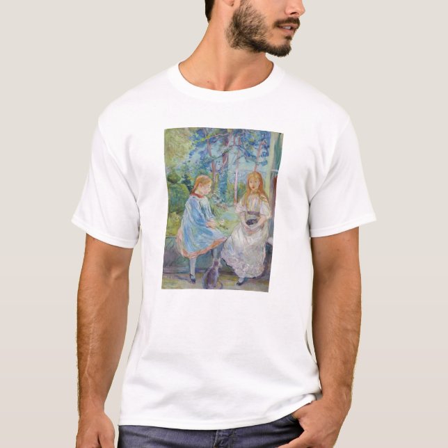 Berthe Morisot - Young Girls at the Window T-Shirt (Front)