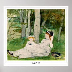 Berthe Morisot Zedign Art Poster #100