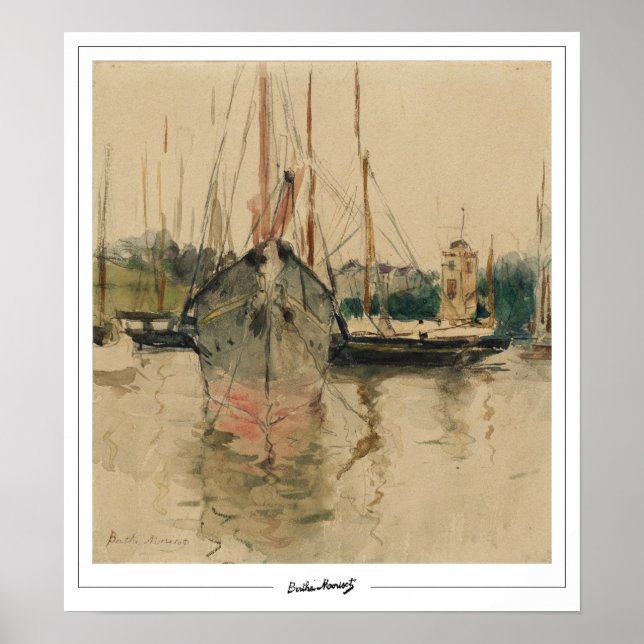 Berthe Morisot Zedign Art Poster #138 (Front)