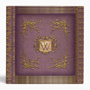 Berthody Valliere Elegant Monogram Binder