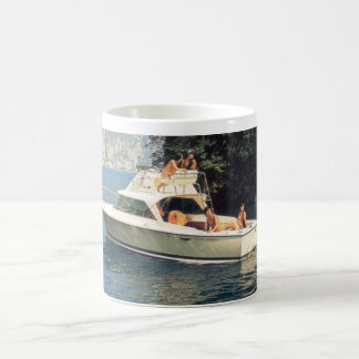 Bertram Boats Retro Coffee Mug Cup Ceramic