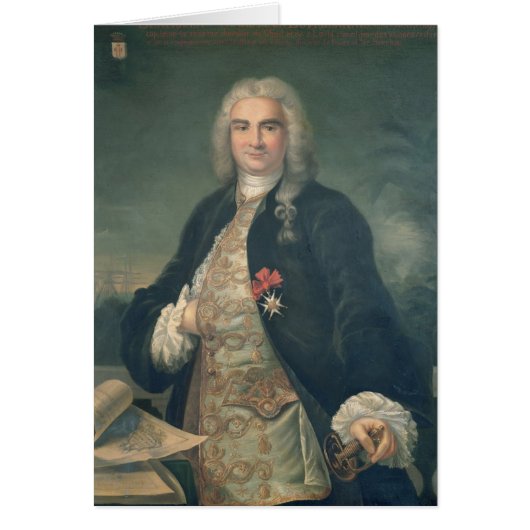 Bertrand-Francois Mahe de la Bourdonnais Cards (Front)