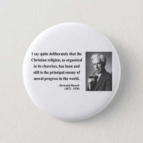 Bertrand Russell Quote 5b Button
