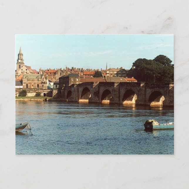 Berwick Old Bridge Postcard (Front)