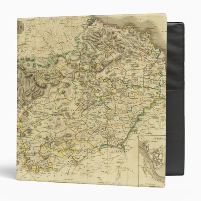 Berwickshire 3 Ring Binder (Front/Inside)