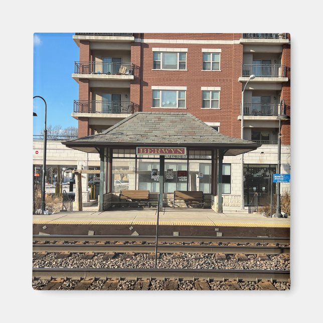 Berwyn Illinois Magnet (Front)