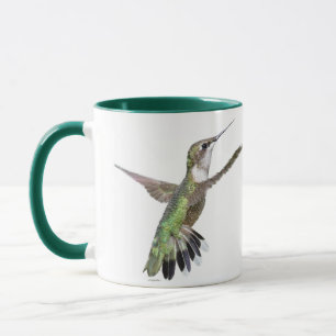 Berylline Hummingbird Painting Mug