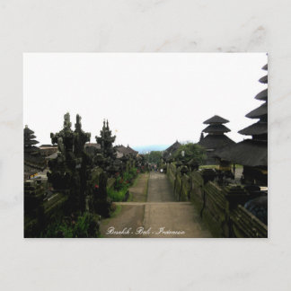 Besakih - Bali - Indonesia Postcard