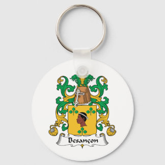 Besancon Family Crest Keychain