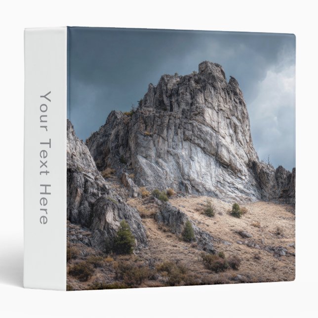 Besh Barmag Mountain 3 Ring Binder (Front/Spine)