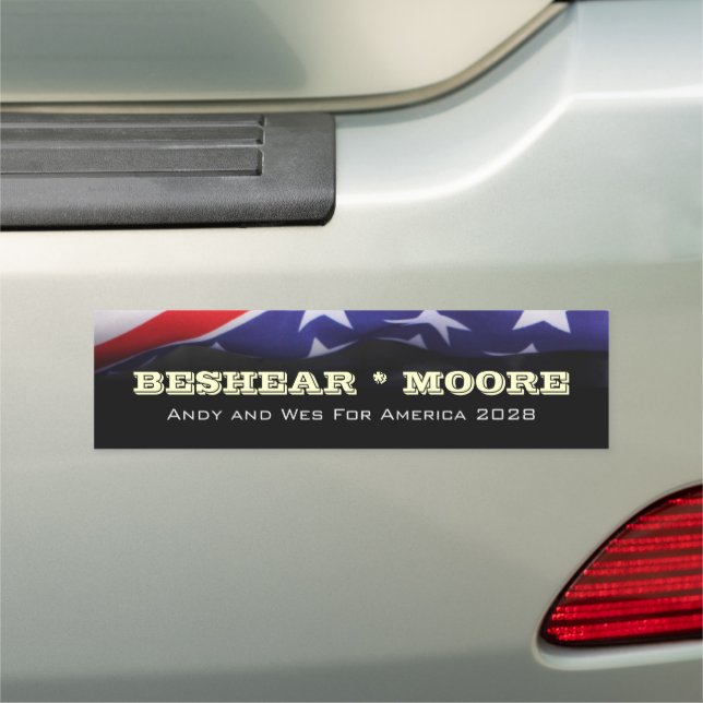 Beshear Moore 2028 Car Magnet (In Situ)