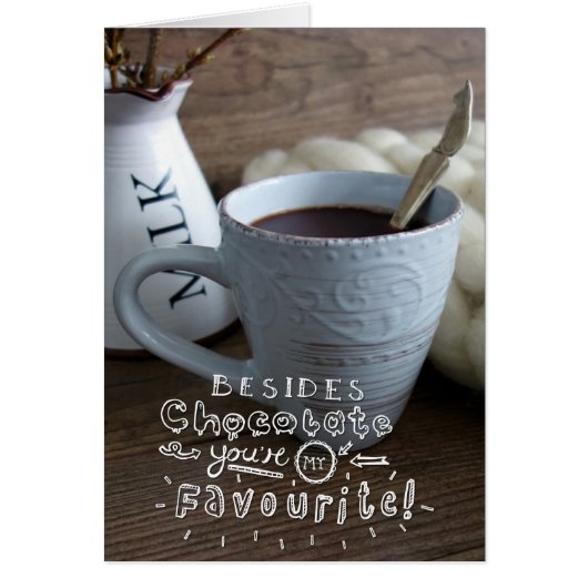 Beside chocolate cards (Front)