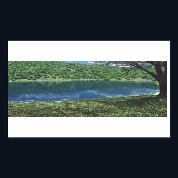 Beside Deep Waters Stickers