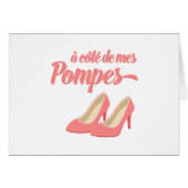 Beside My Shoes - A Cote de Mes Pompes French (Front Horizontal)