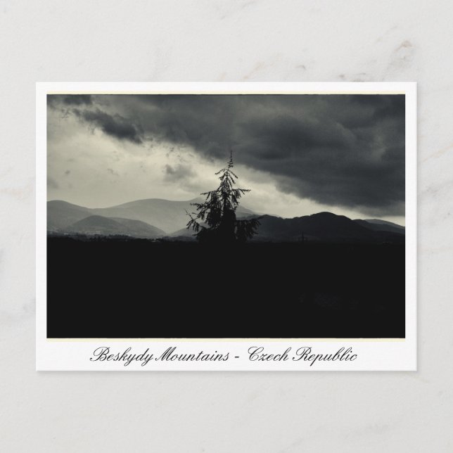 Beskydy mountain, Lysa Hora, Morava Czech Republic Postcard (Front)