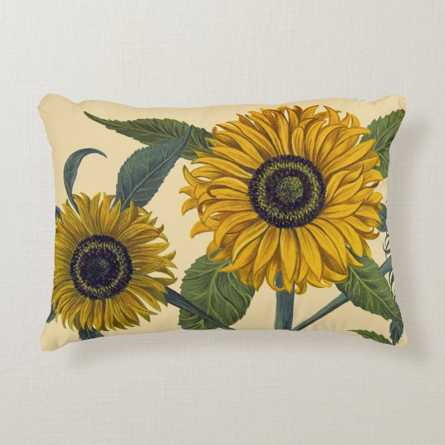 Besler: Sunflower Decorative Pillow (Front)