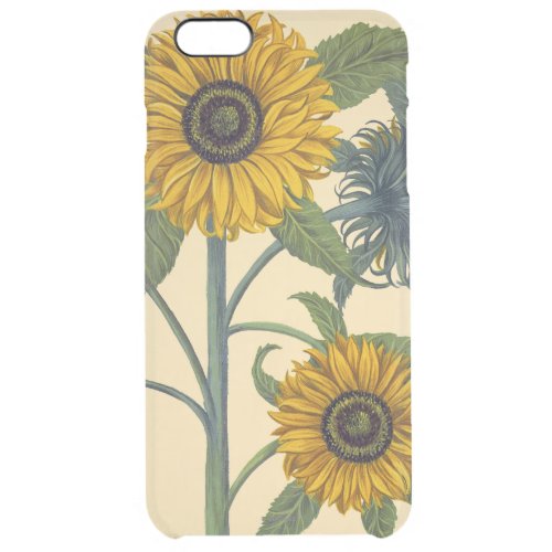 Besler Sunflower Clear iPhone 6 Plus Case