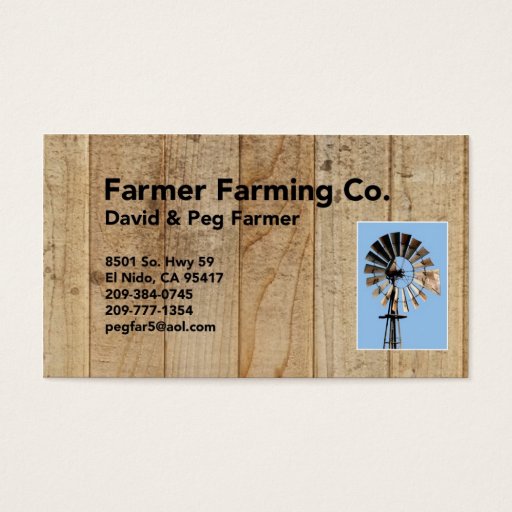 Customizable bespoke Peg1 Business Card Template