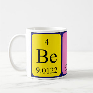 Bess periodic table name mug