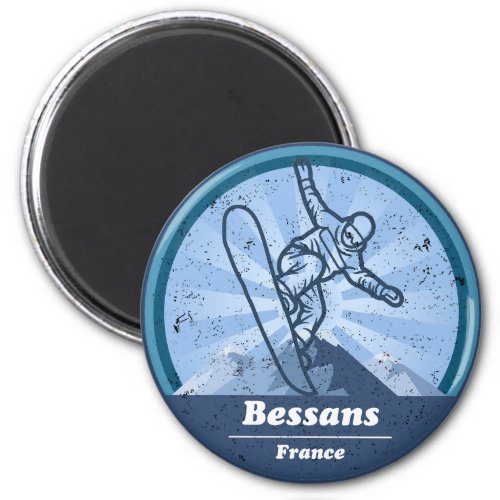 Bessans Ski resort _ Snowboard Magnet