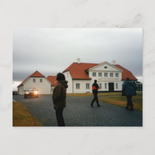 Bessastadir (Presidental Palace), Iceland Postcard