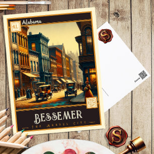 Bessemer, Alabama   Vintage Postcard