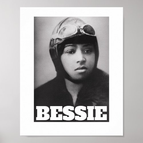 Bessie Coleman _ Aviation Pioneer Poster