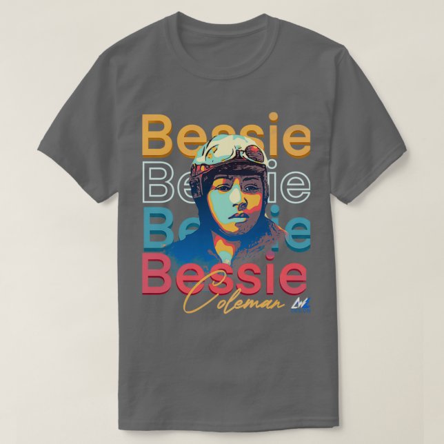Bessie Coleman tribute  T-Shirt (Design Front)