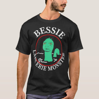 bessie lake erie monster funny T-Shirt
