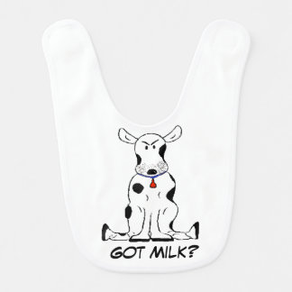 Bessie the Cow Got Milk Crabby Bib