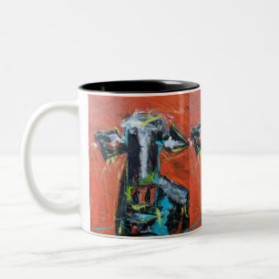 Bessy Two-Tone Coffee Mug