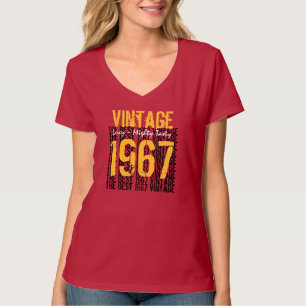 Best 1967 Vintage Tee Forties Birthday Gift