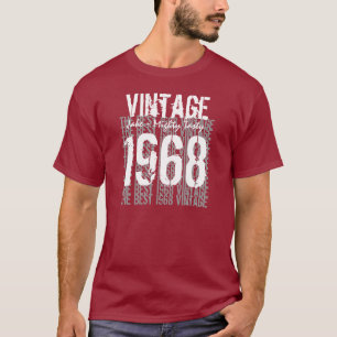 Best 1968 Vintage Tee Forties Birthday Gift