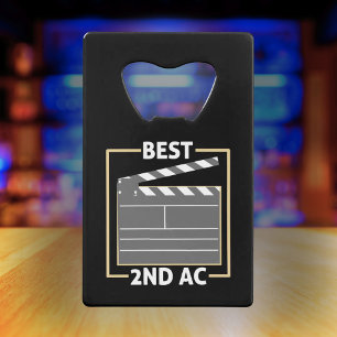 Best 2nd AC - Camera Team Gift Credit Card Bottle Opener