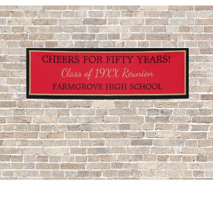Best 8 ft Banner! Special Class reunion Banner