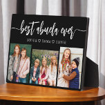 Best Abuela Ever - Grandchildren Photo Collage Plaque<br><div class="desc">Celebrate the "Best Abuela Ever" with this personalized Grandchildren Photo Collage Plaque. This heartfelt gift features a beautifully arranged collage of cherished photos capturing special moments, complemented by a loving message. Crafted from high-quality materials with a sleek finish, it's ideal for displaying at home as a cherished keepsake. Perfect for...</div>