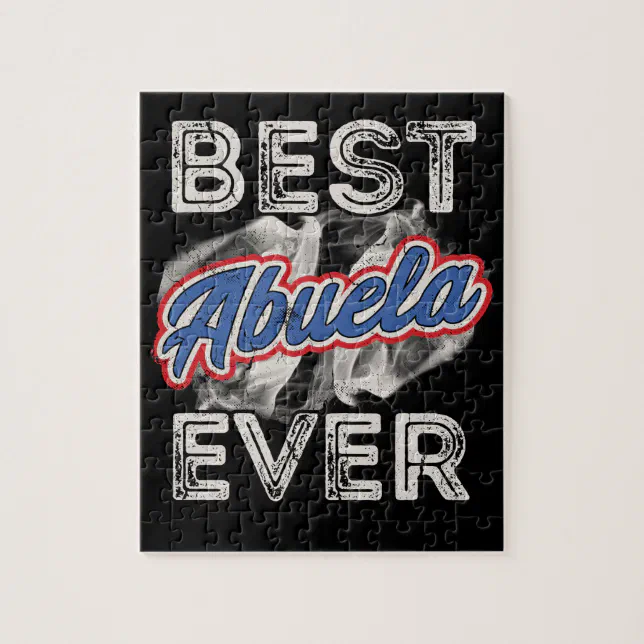 Best Abuela Ever Puerto Rico Grandma Mothers Day Jigsaw Puzzle | Zazzle