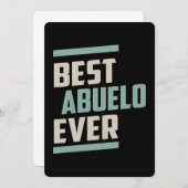 Best Abuelo Ever (Front/Back)
