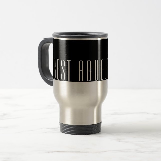 Best ABUELO Ever Travel Mug (Front Left)