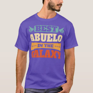 Best Abuelo In The Galaxy Funny Grandpa T-Shirt