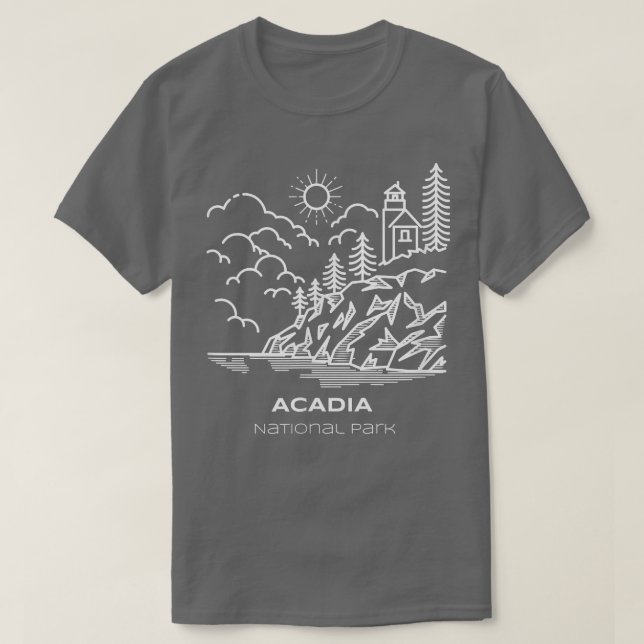 Best Acadia National Park Hike  T-Shirt (Design Front)