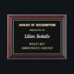 Best Administrative Asst Award Plaque<br><div class="desc">An award above all others for the best administrative assistant ever</div>