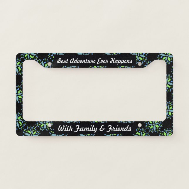 Best Adventure License Plate Cover (Front)