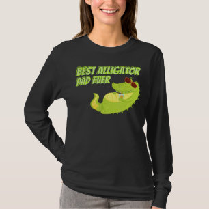 Best Alligator Dad Ever Animals Wild Active T-Shirt