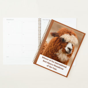 Best Alpaca Monobrow Planner