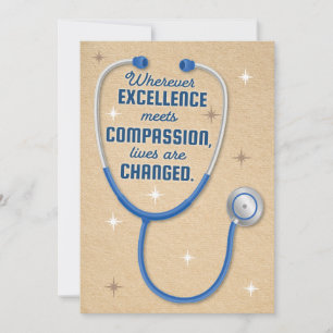 Best and the Brightest Doctors Deserve Thanks Car Card