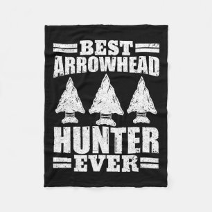 Best Arrowhead Hunter Shirt Master Arrowhead Hunti Fleece Blanket