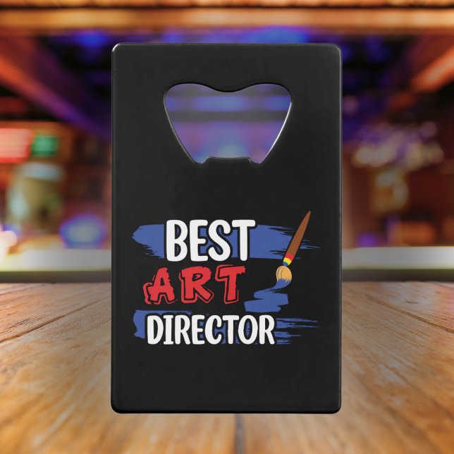 Best Art Director - Film Crew Gift Credit Card Bottle Opener (Creator Uploaded)
