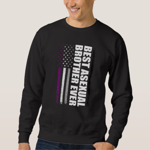 Best Asexual Brother Ever Csd Pride Month Sweatshirt