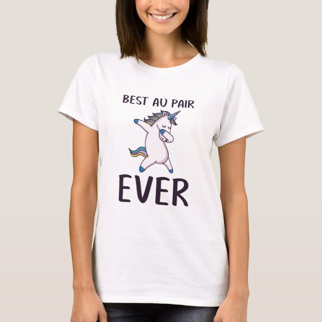 Best au pair ever T-Shirt (Front)